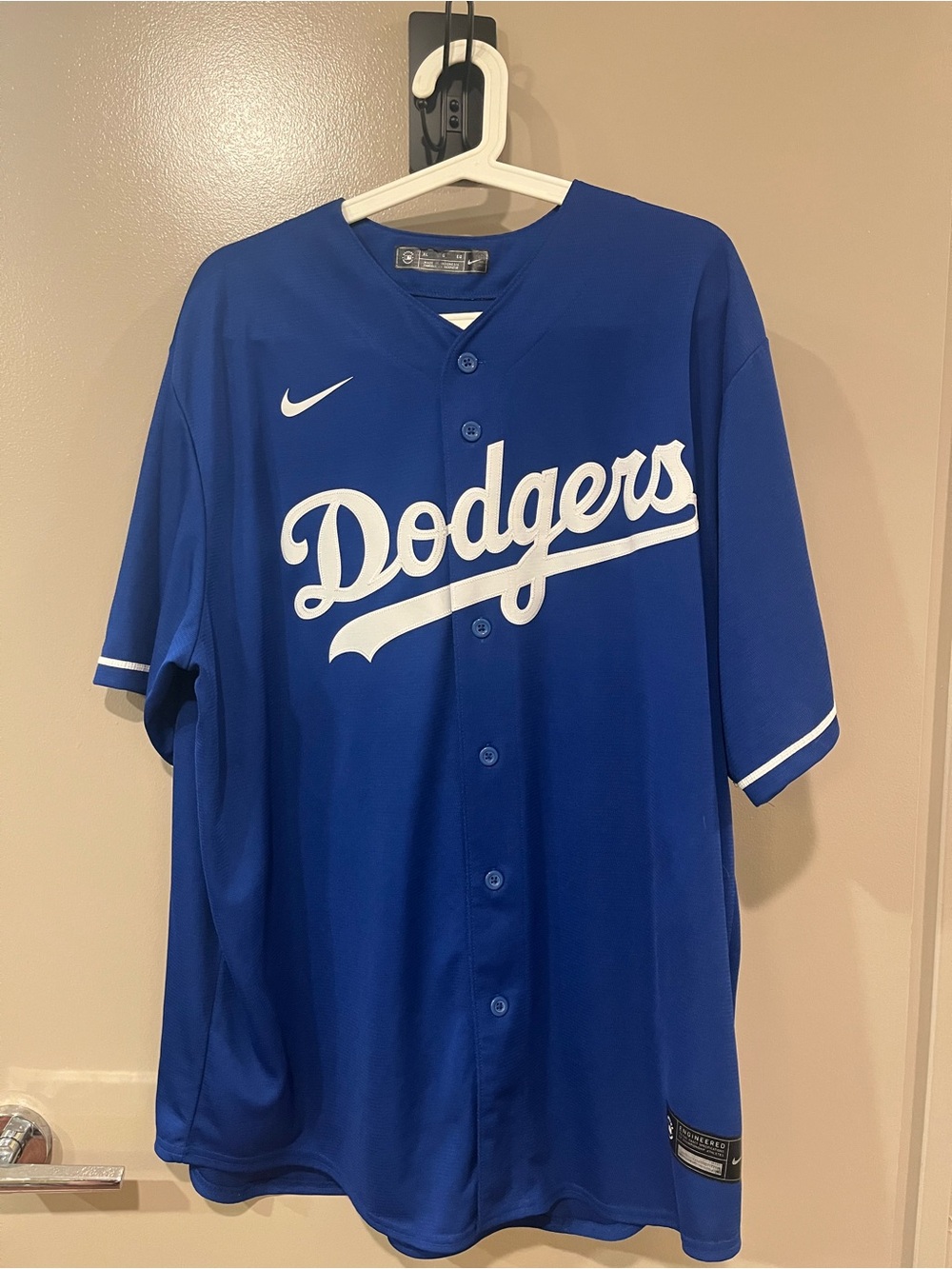 Nike LA Dodgers Mookie Betts #50 Alternate Blue Jersey Size XL